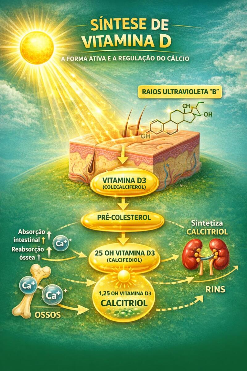 vitamina d e calcio