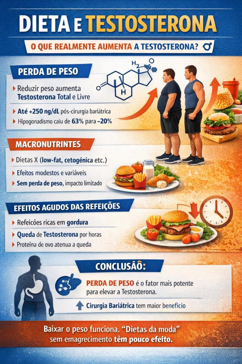 dieta e testosterona